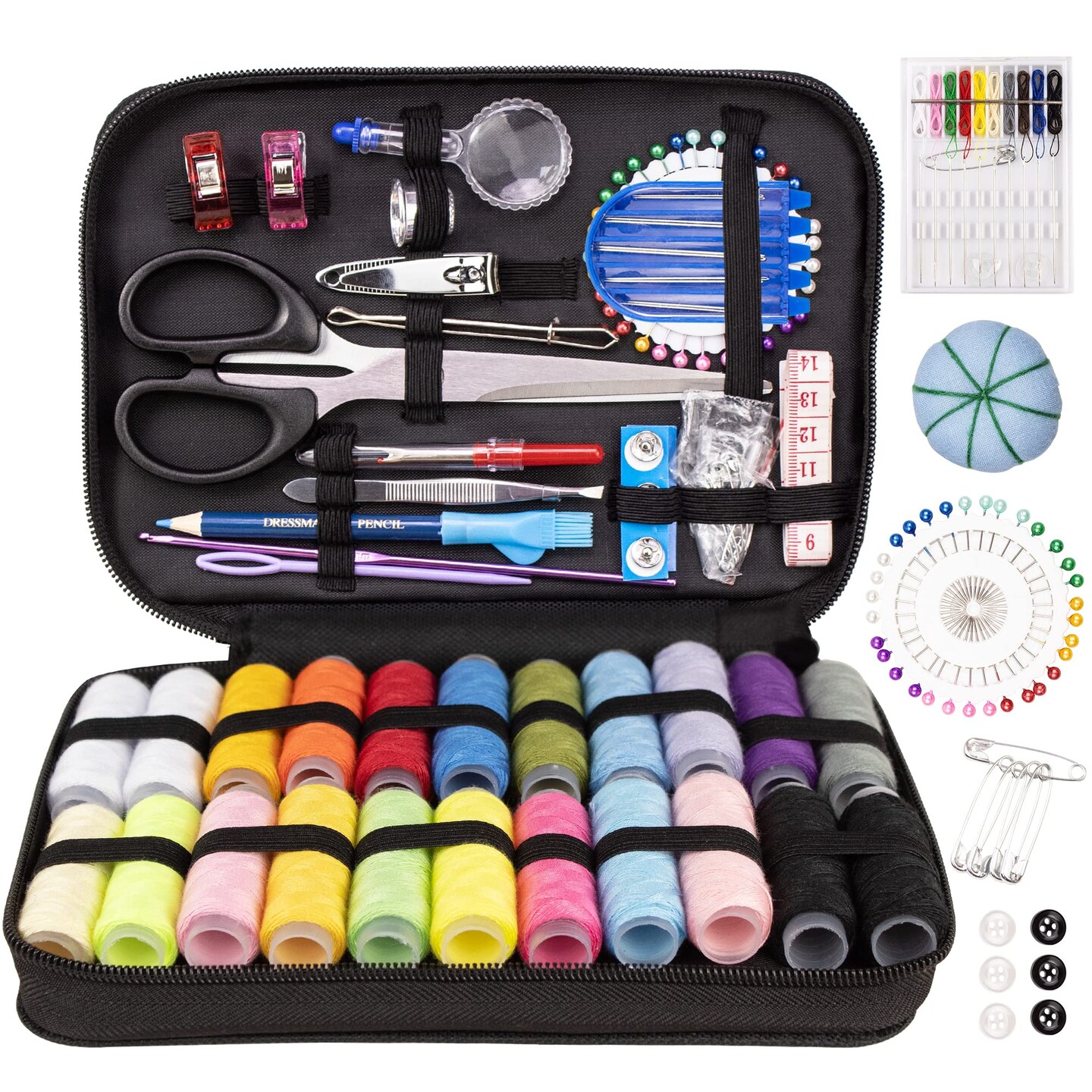 Are you trying to learn Sewing ? Here's are the essentials sewing list to start your sewing journey cover photo collage