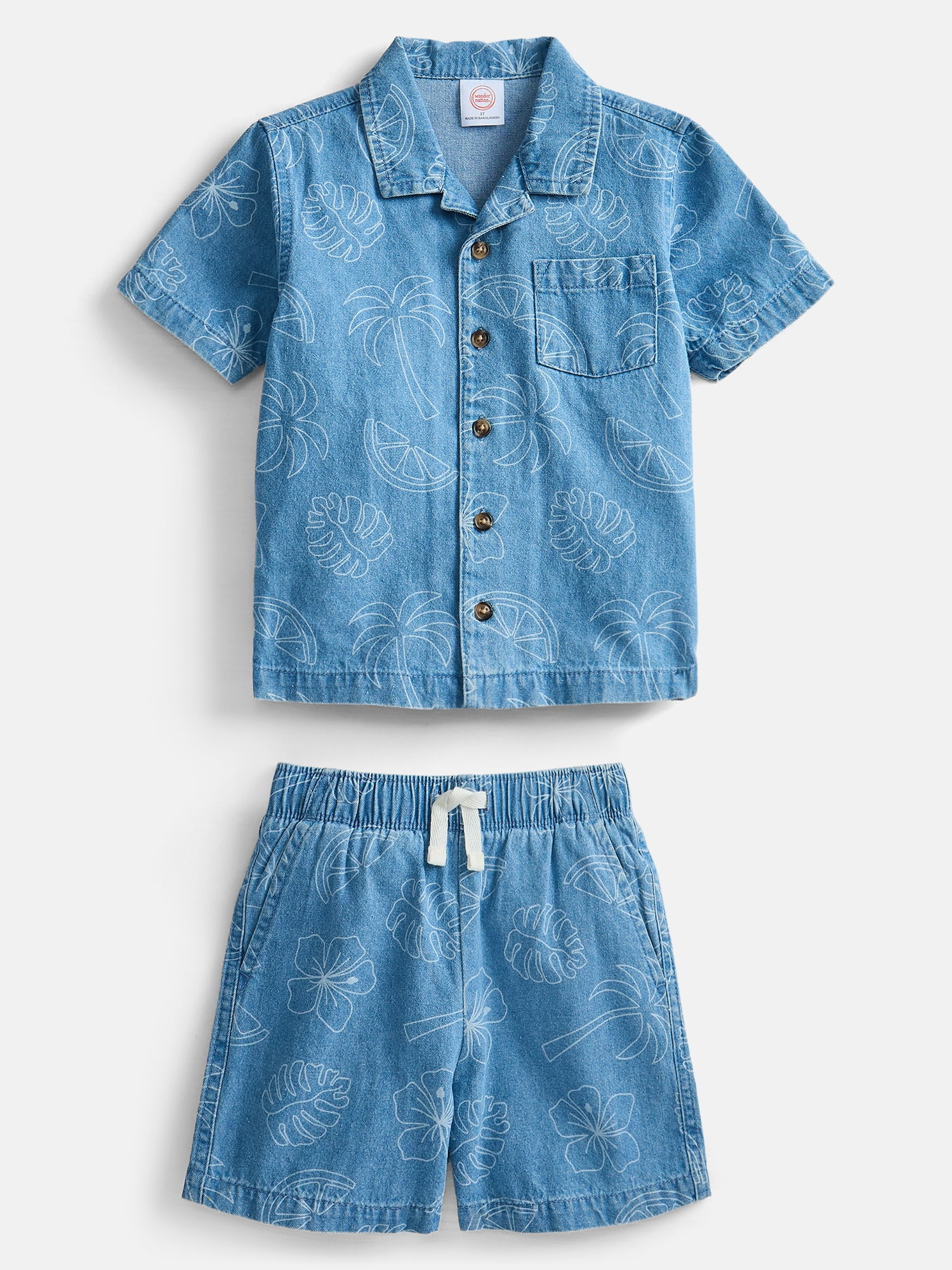 Summer Outfit Inspo for Toddlers - all from Walmart! cover photo collage