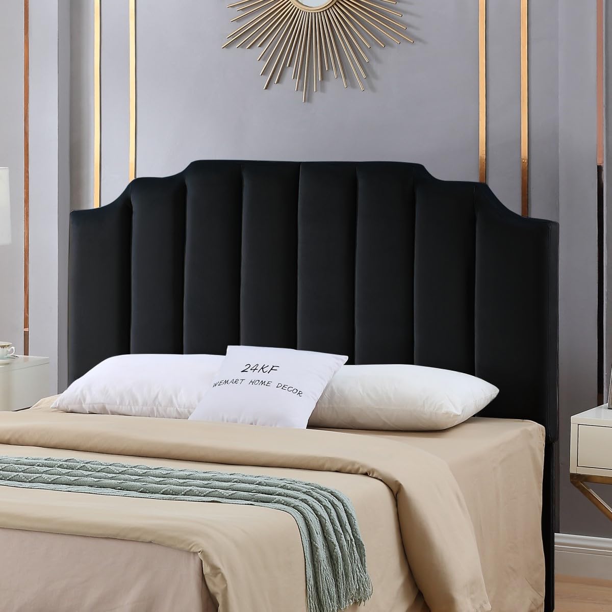 Black Bedroom Decor: Aesthetic Moody Bedding & Furniture cover photo collage