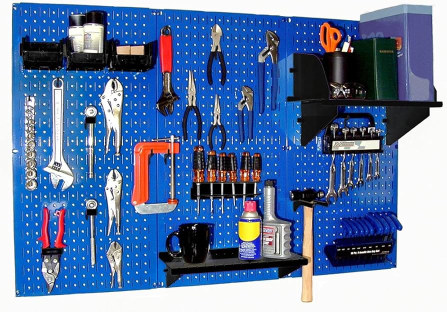 The "Real Life" Pegboard Guide: Organizing Your Chaos cover photo collage