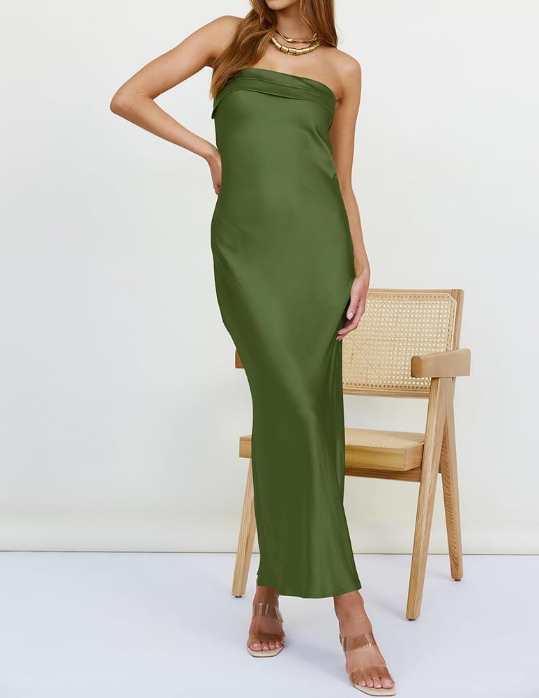 amazon satin dresses amazon long satin dress