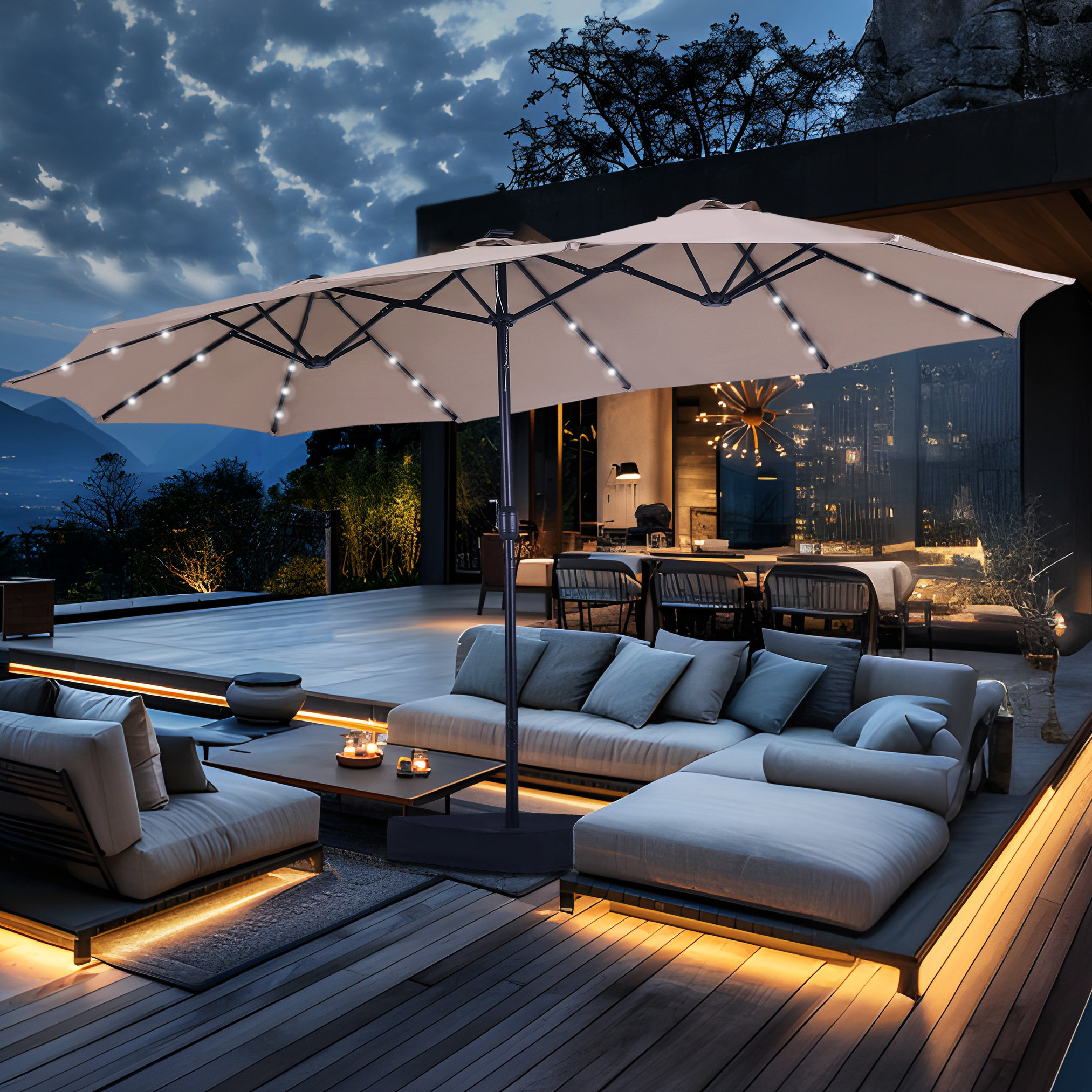 Outdoor Relaxation Space cover photo collage