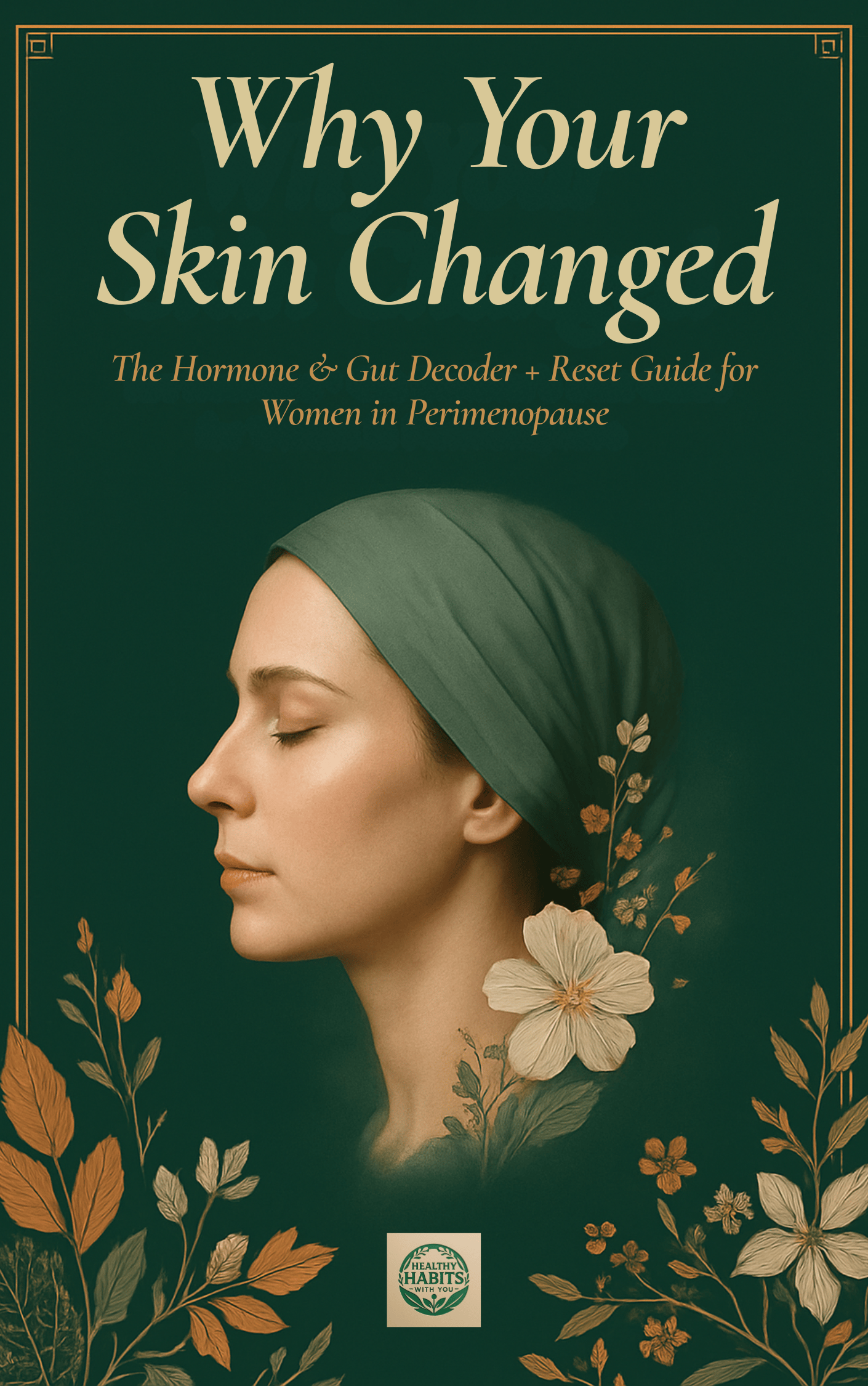 Natural Skincare for Perimenopause — Supplements, Gut Health & Clean Beauty Picks cover photo collage