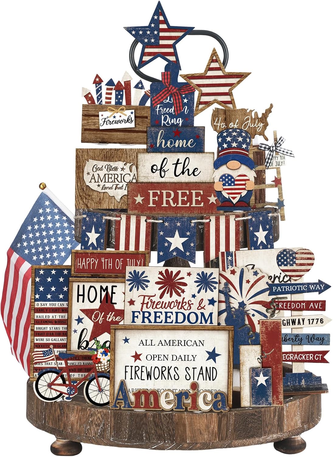 Star Spangled Summer Finds cover photo collage