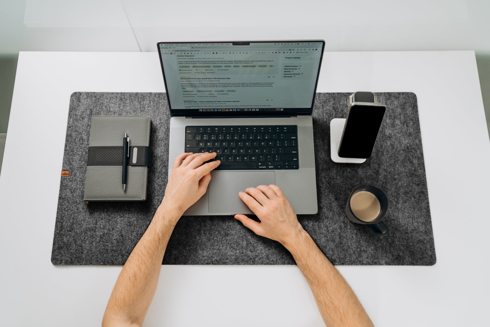 Aesthetic & Ergonomic Desk Essentials for a Peaceful Workspace📌 cover photo collage