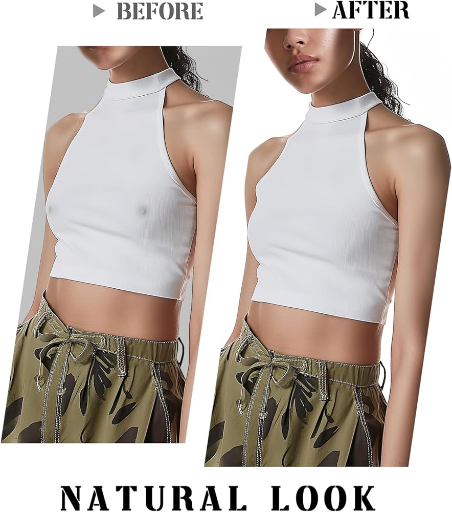 Nipple Covers So Sheer You'll Forget They're There cover photo collage