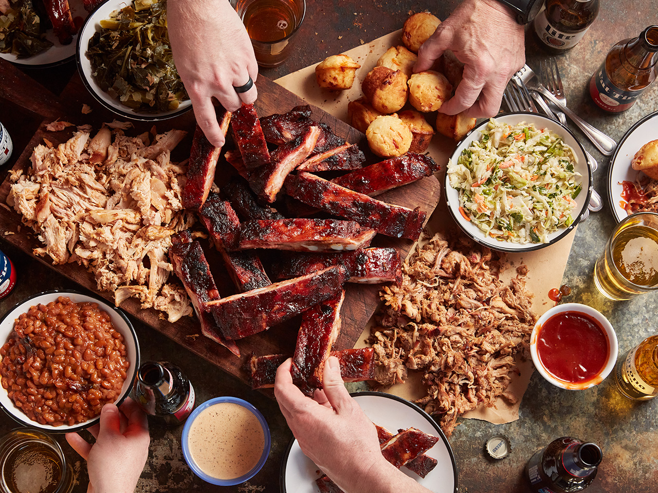 🍕🌮🥩  "Top Tuscaloosa Restaurants & Fast Food Favorites" cover photo collage