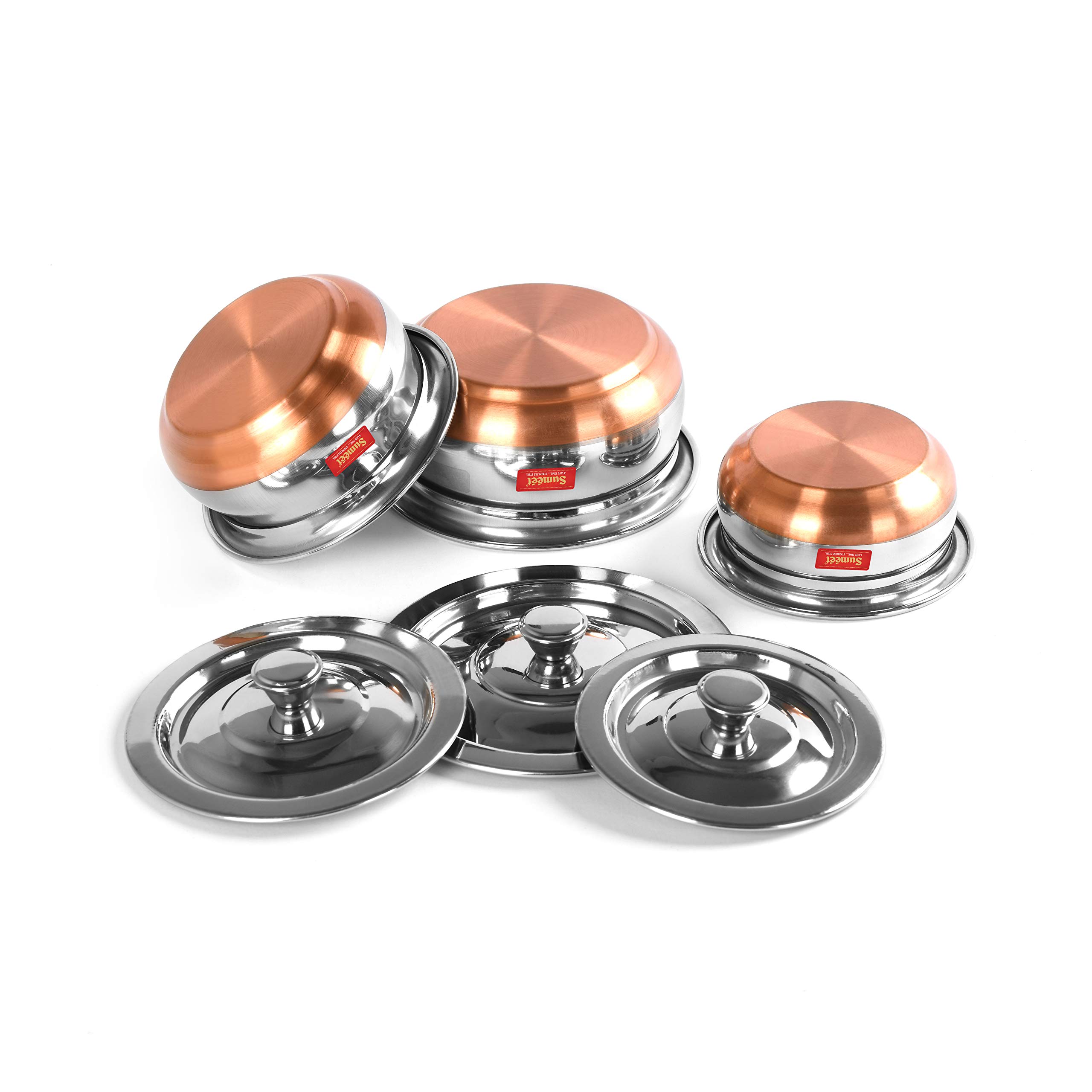 Stainless Steel Tope and Cookware Sets cover photo collage