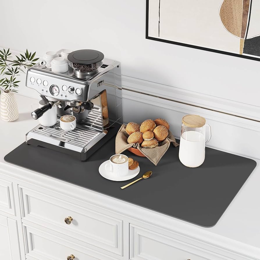 Top 10 Coffee Bar Mats for Countertops cover photo collage
