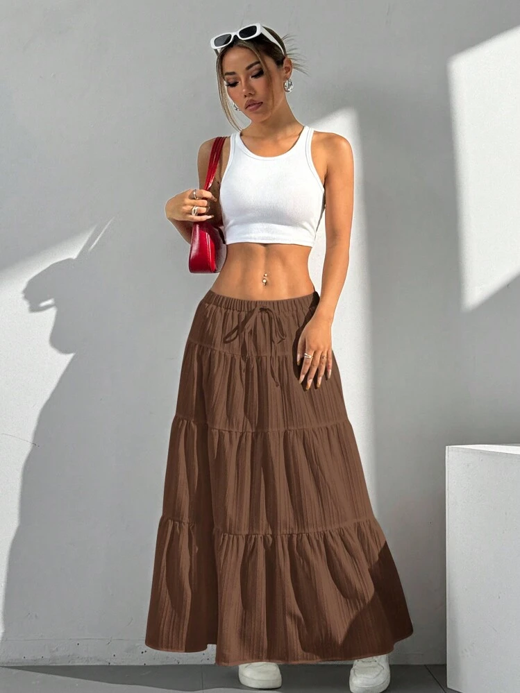 Summer Outfit Ideas: Brown + Light Blue cover photo collage