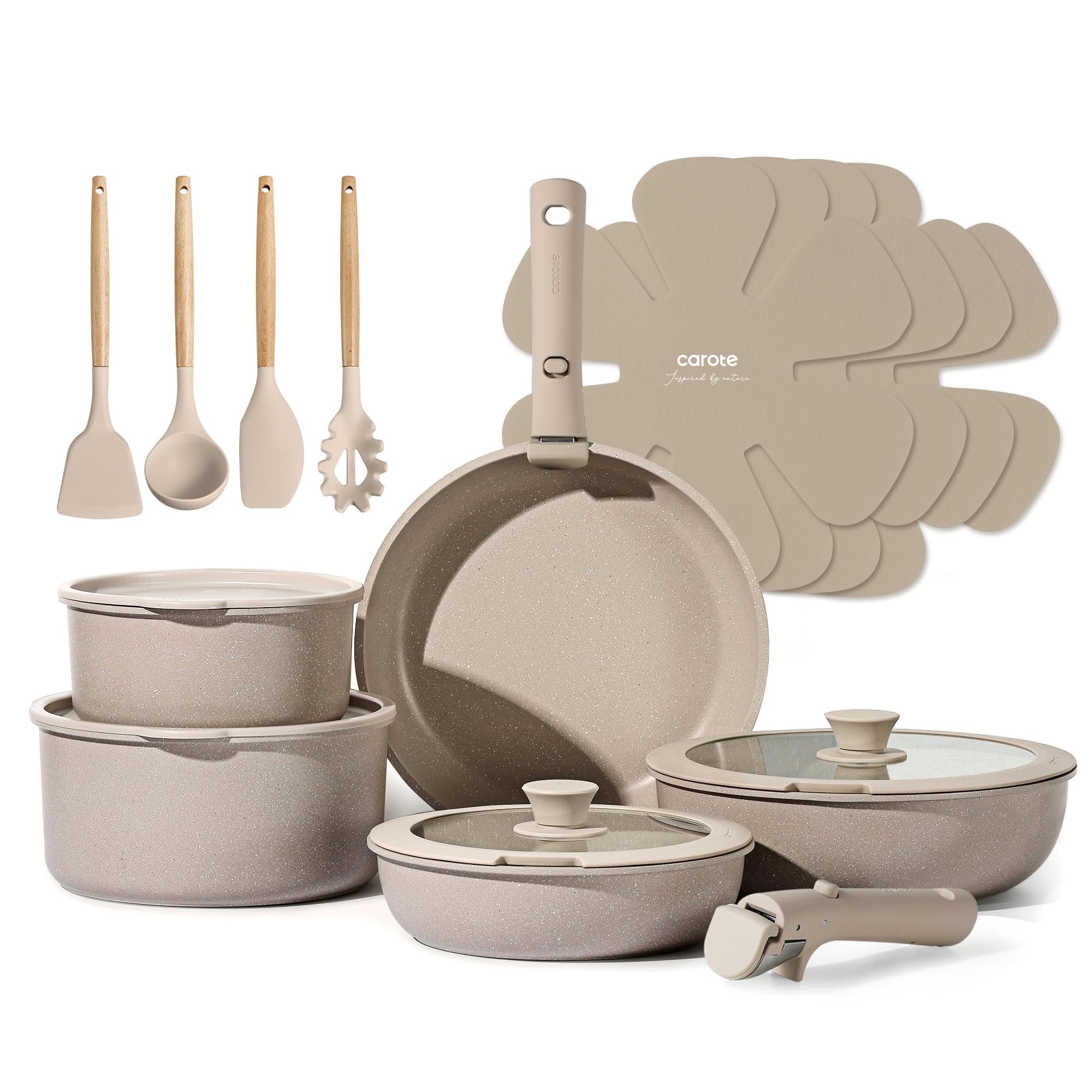 Top 10 Detachable Handle Cookware Sets cover photo collage