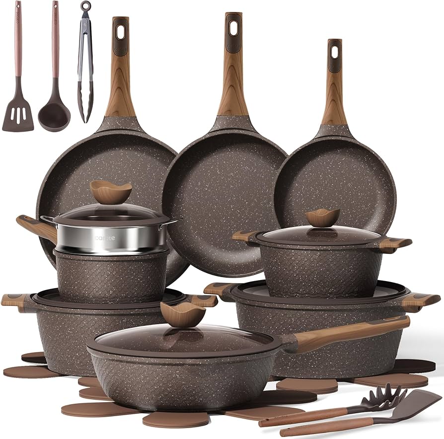 Best Detachable Handle Nonstick Pots and Pans cover photo collage