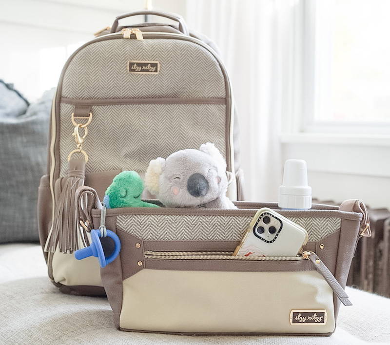 Diaper, bags and all that jazz cover photo collage