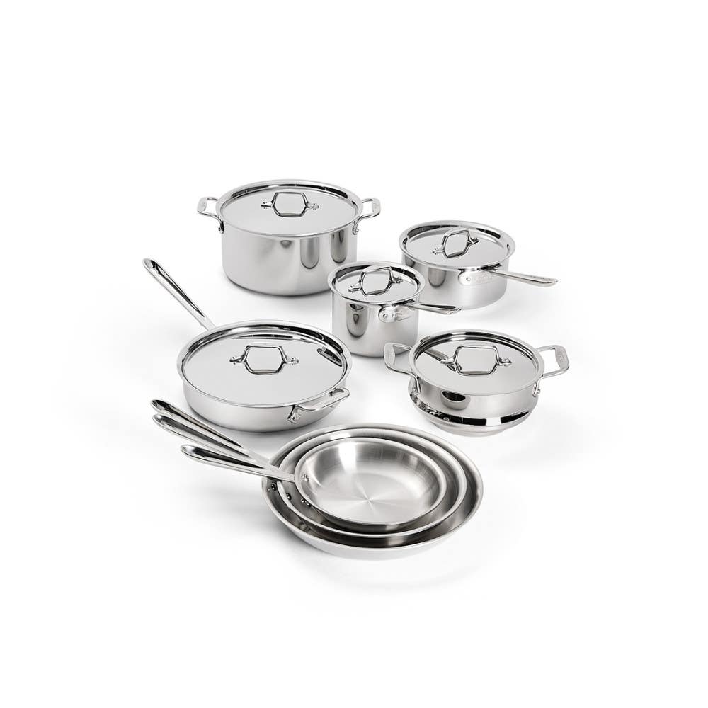 Top 10 Stainless Steel Frying Pan Sets cover photo collage