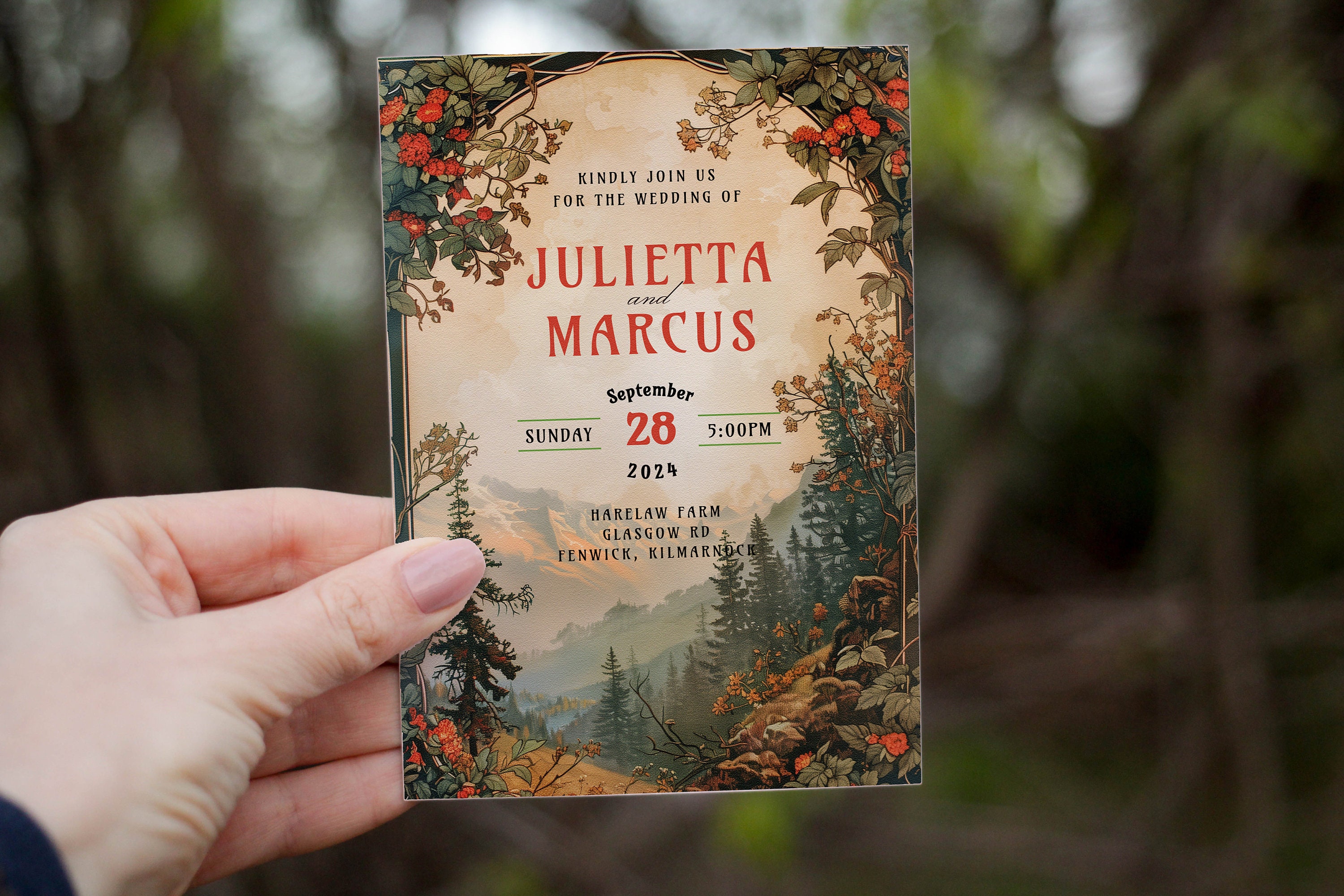 Bohemian, Magical, Artsy, and Eccentric Wedding Vibes cover photo collage