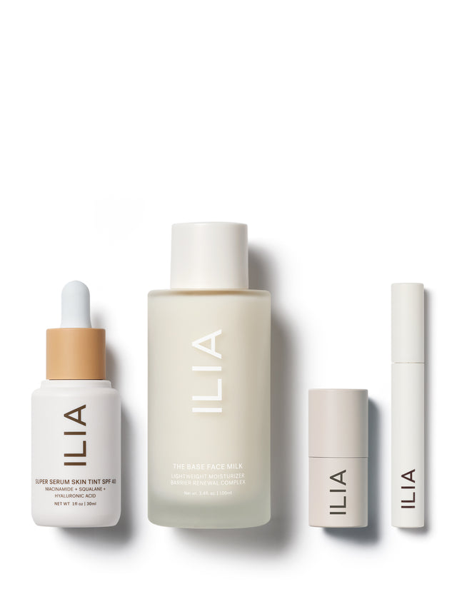 Clean Makeup Essentials cover photo collage