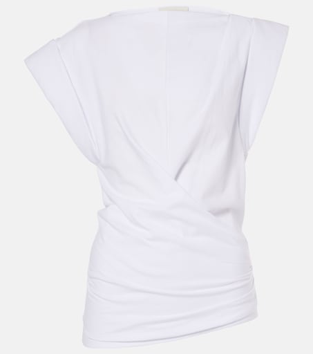 Isabel Marant — Maisan Cotton Jersey Tank Top (White)