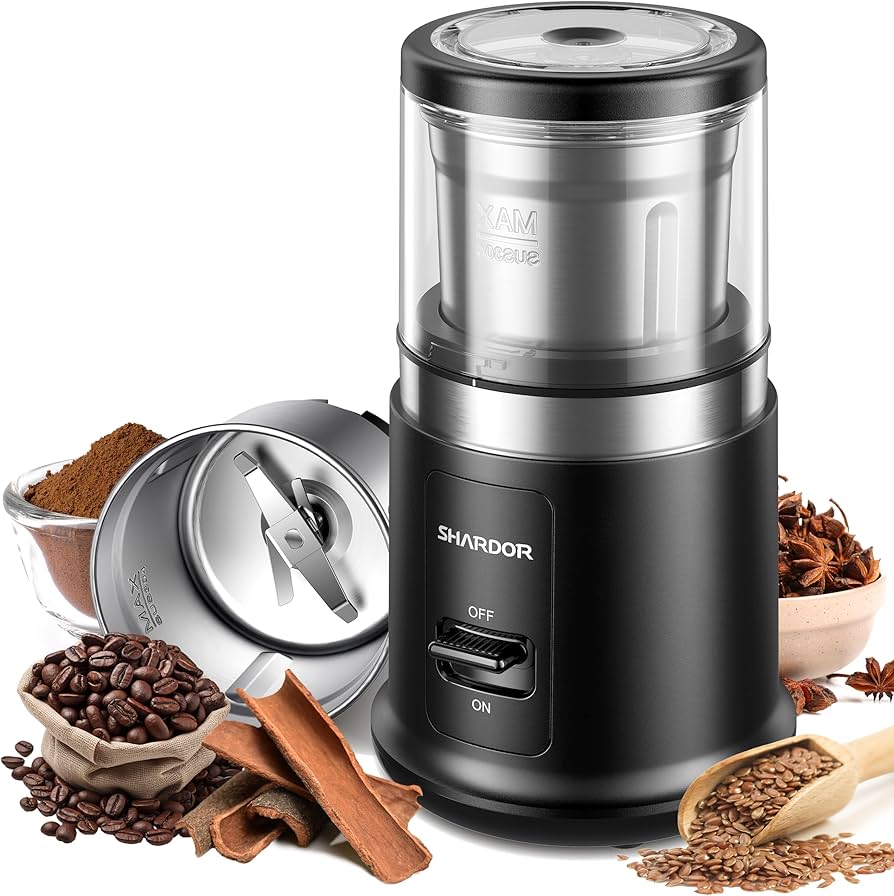 Top 10 Electric Coffee Grinders for Home cover photo collage