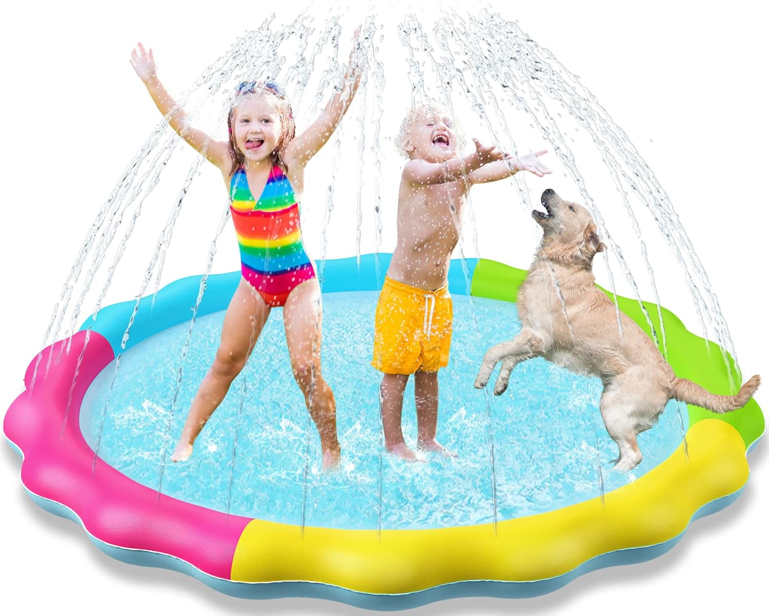 Outdoor toddler fun cover photo collage