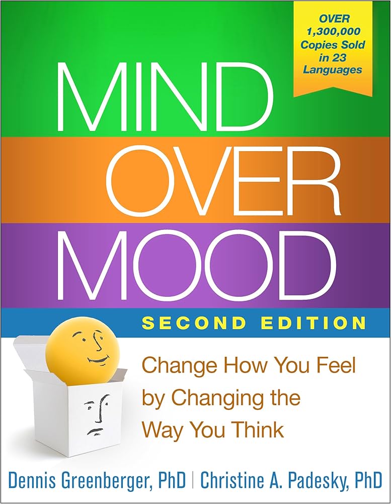 Feeling Good: Overcome Depression and Anxiety with Proven Techniques for Everyday Life cover photo collage