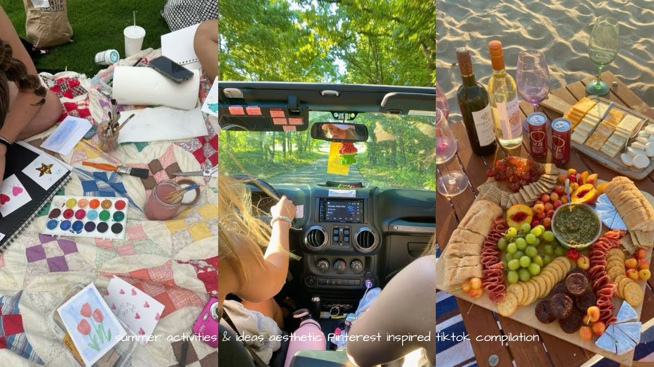 Soft girl Summer cover photo collage