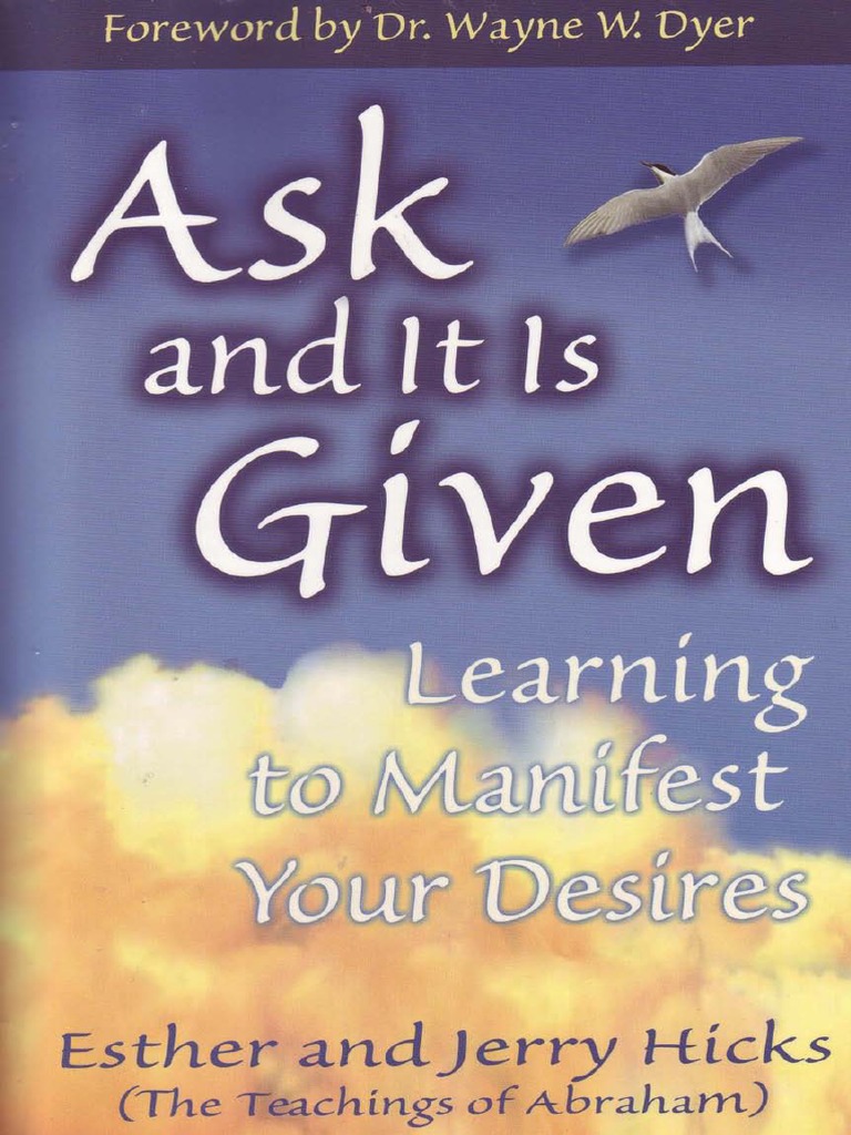 Ask and It Is Given: Learning to Manifest Your Desires reader set cover photo collage