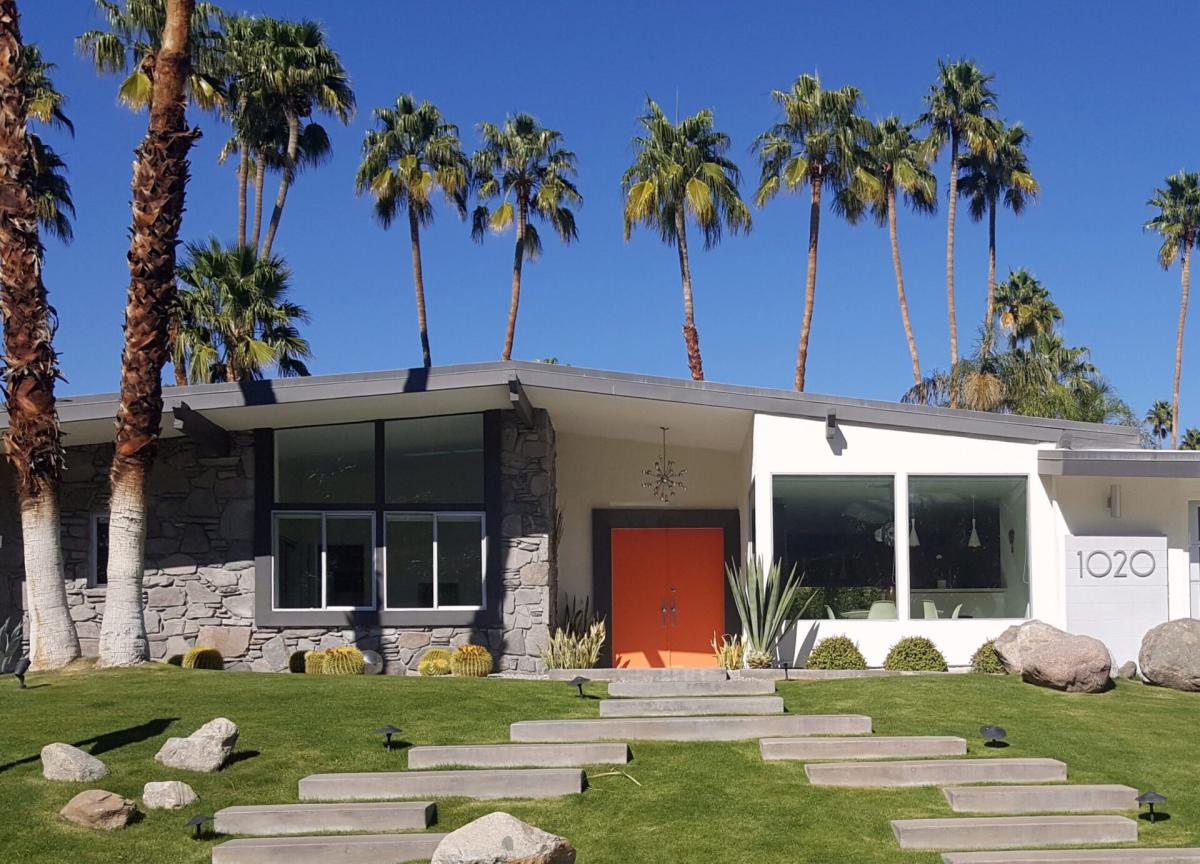 Palm Springs Poolside cover photo collage