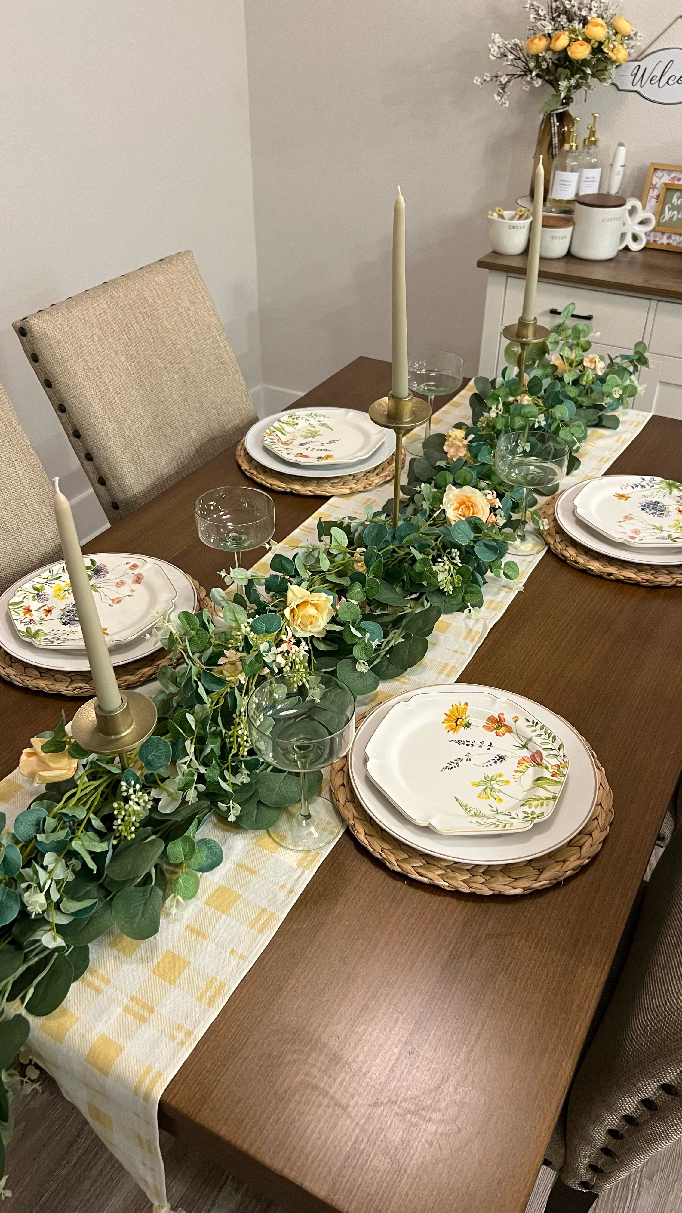 Neutral Spring/Summer Apartment Decorations cover photo collage