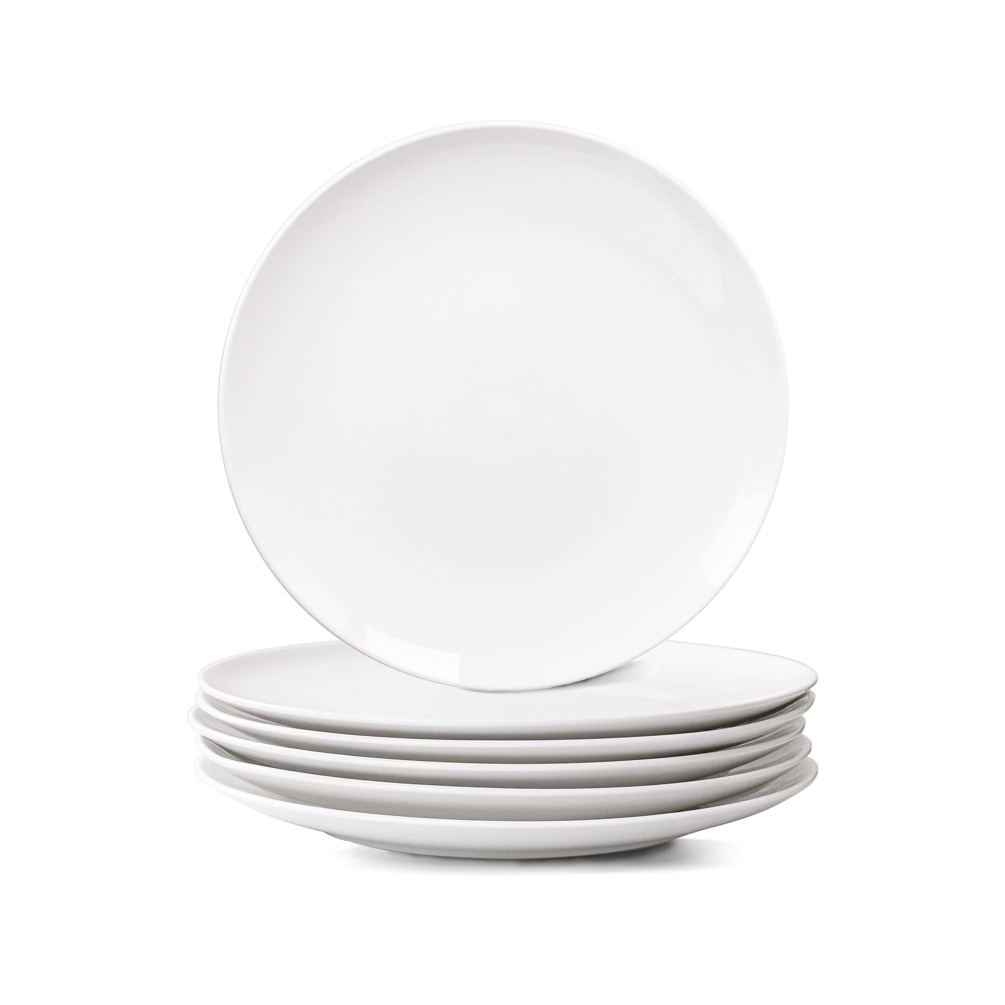 White Dinner Plates for Everyday Meals cover photo collage