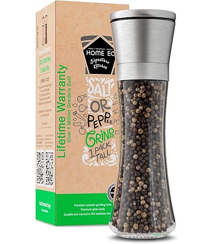Top 10 Black Peppercorn Grinders to Try cover photo collage