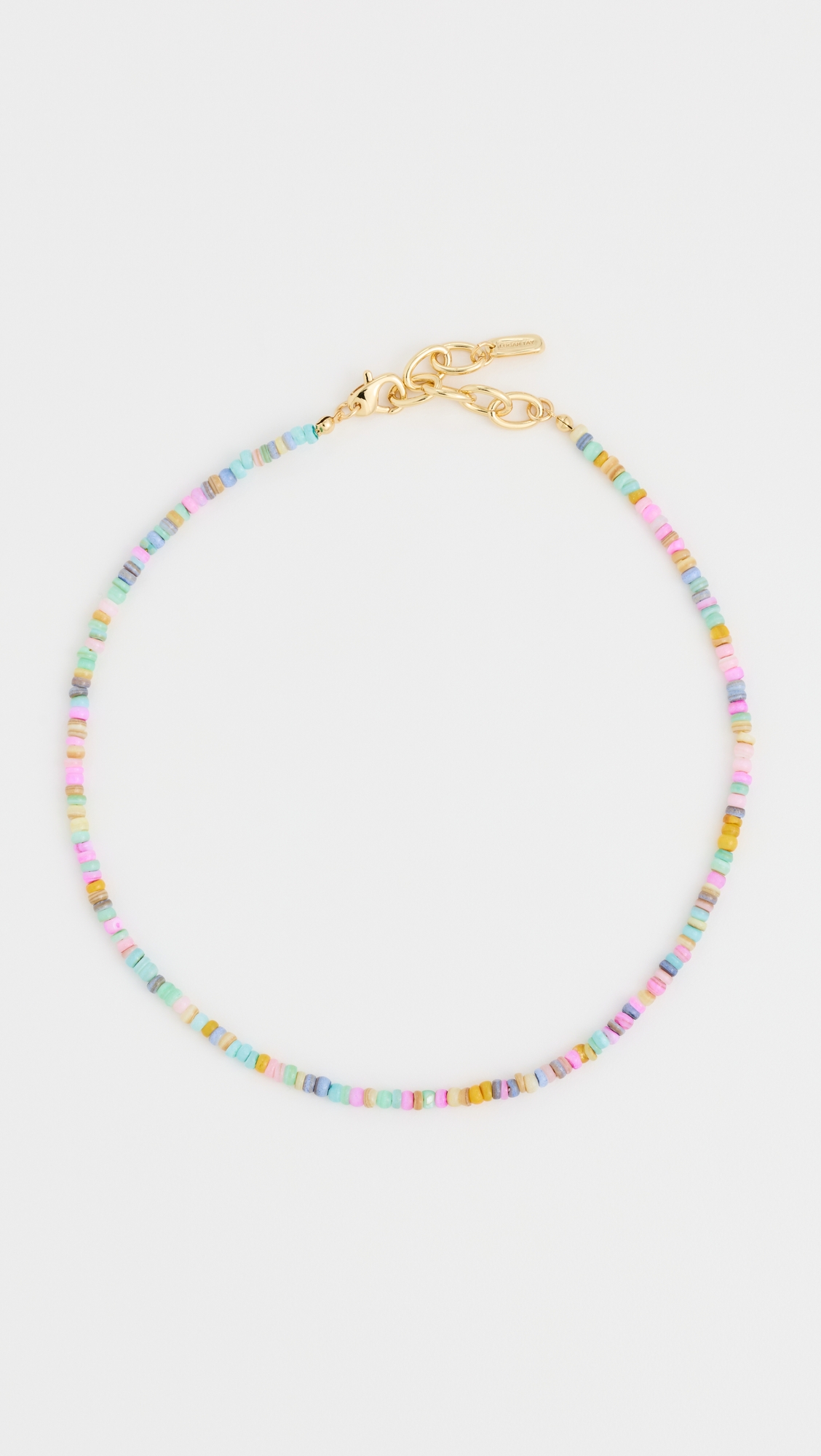 Logan Tay Pastel Mini Beaded Necklace — Jewelry & Accessories