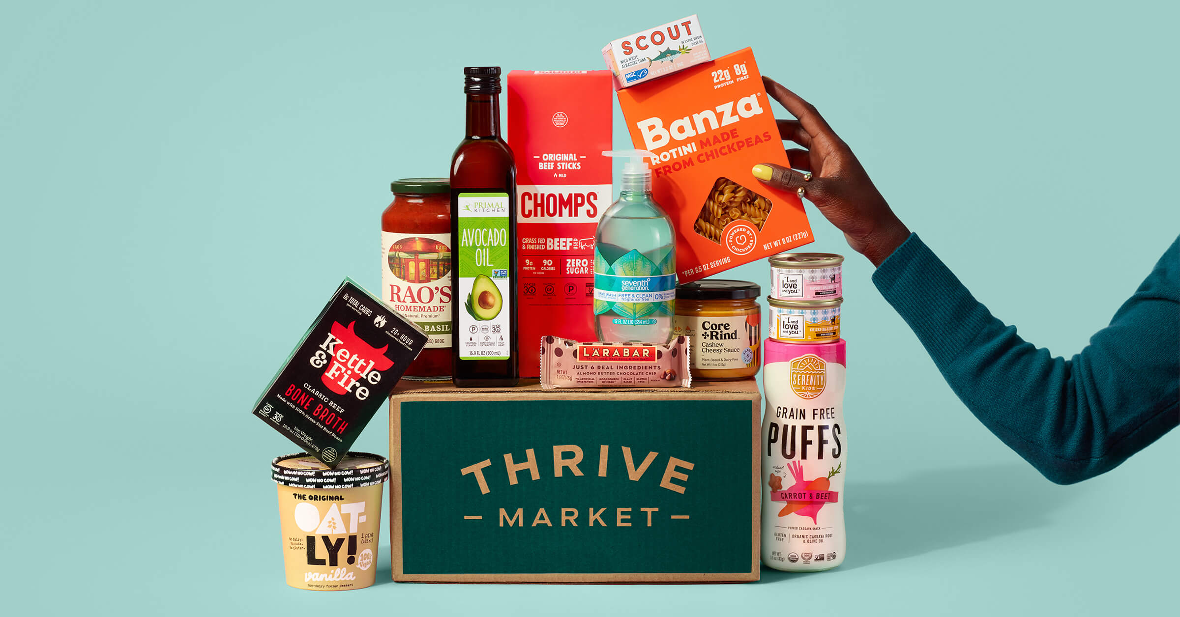 Thriving with Thrive Market cover photo collage