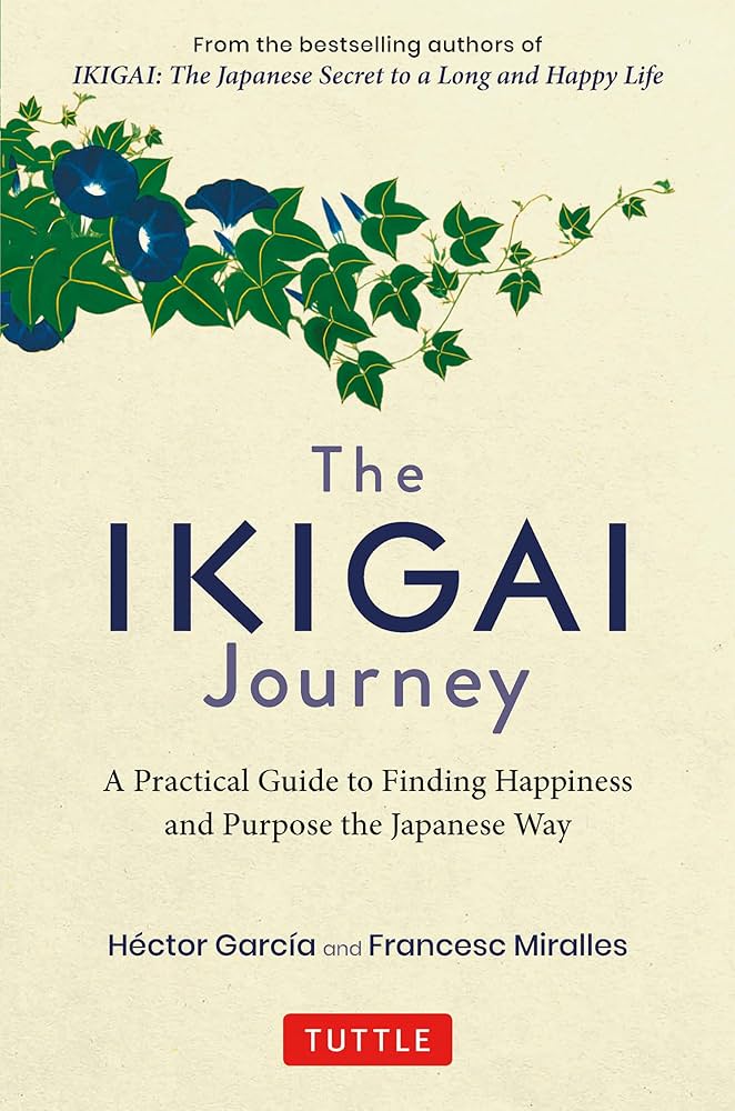 Ikigai: The Japanese Secret to a Long and Happy Life wisdom collection cover photo collage