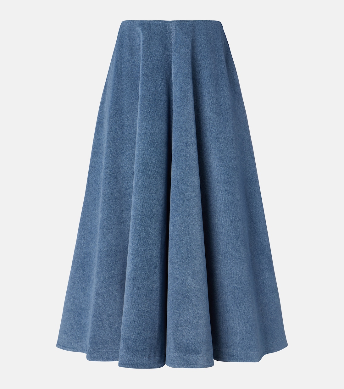 Varda denim midi skirt
