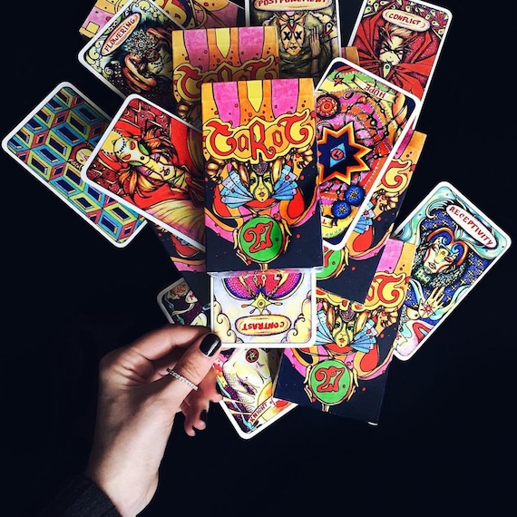 Tarot Decks I Love cover photo collage