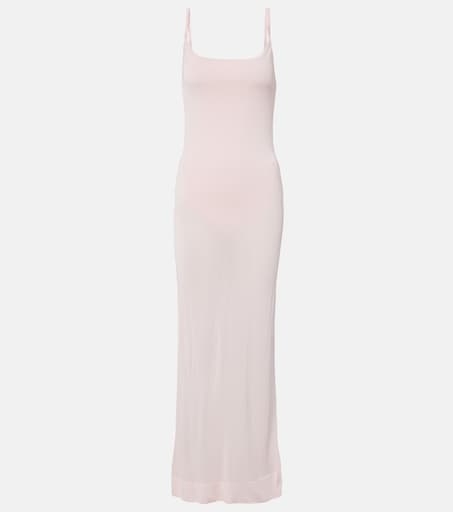 Nodo knitted maxi dress