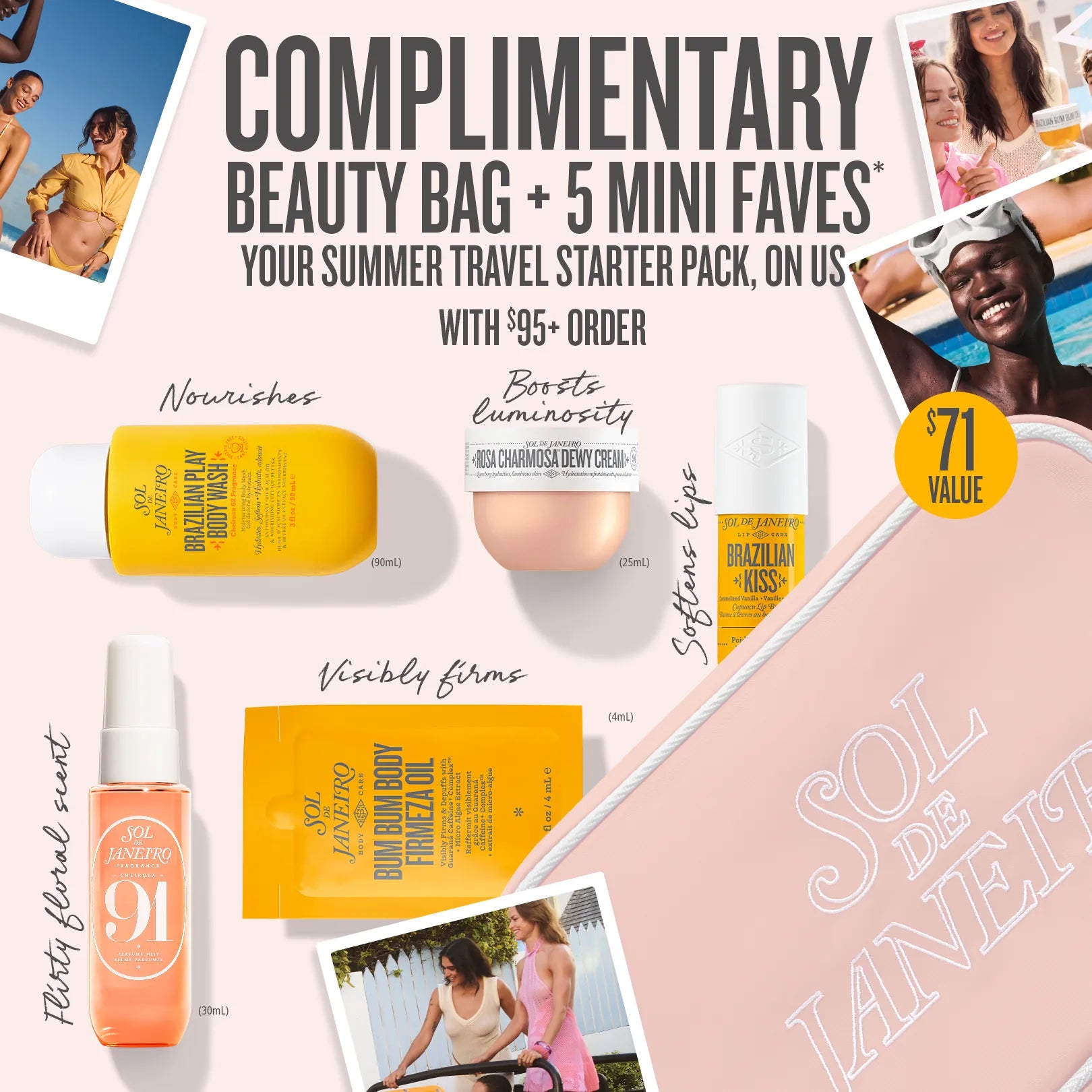 Beauty Go-To's and Must haves : Skincare, hair, makeup and everyday favourites cover photo collage