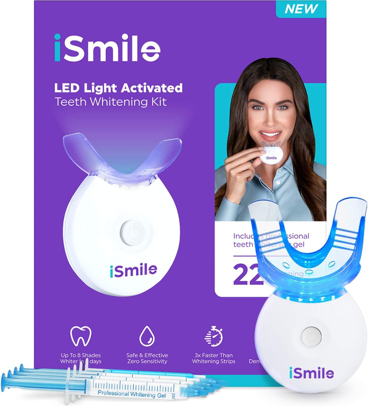 sparkly white teeth routine cover photo collage