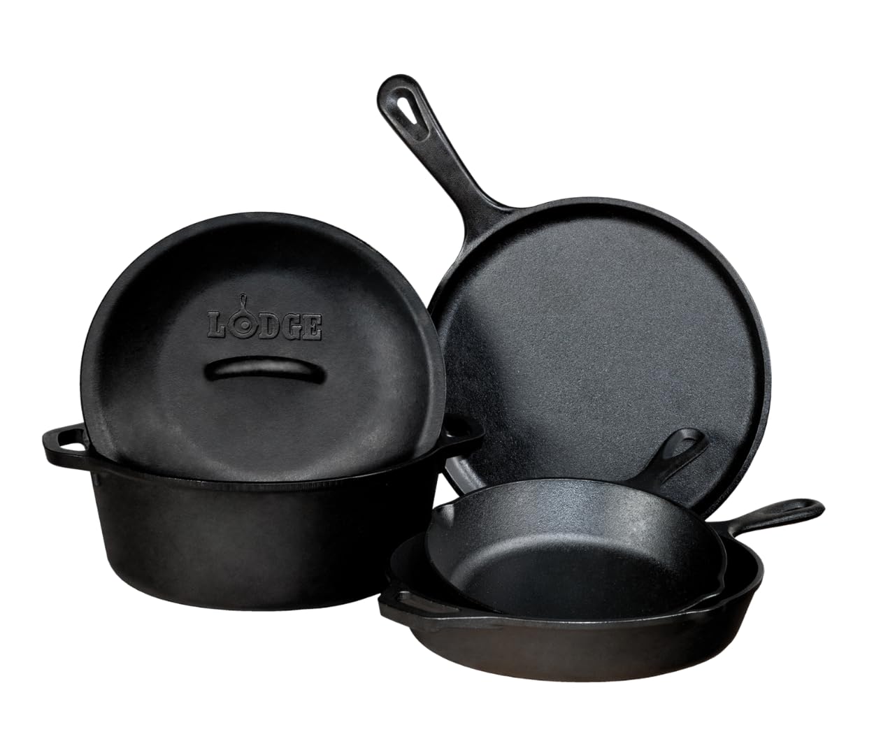 Top 10 Cast Iron Cookware Sets cover photo collage