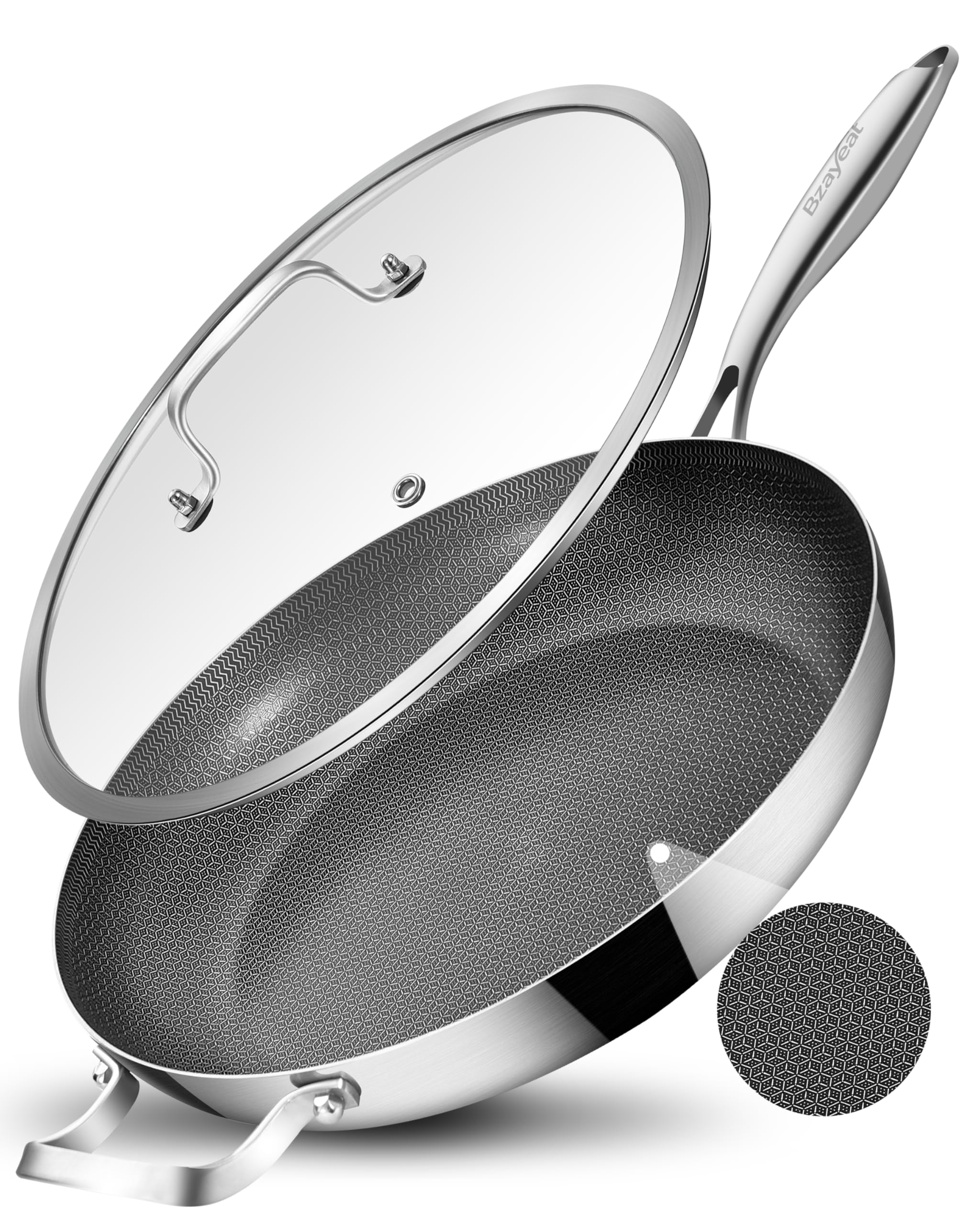 Best Stainless Steel Fry Pans cover photo collage