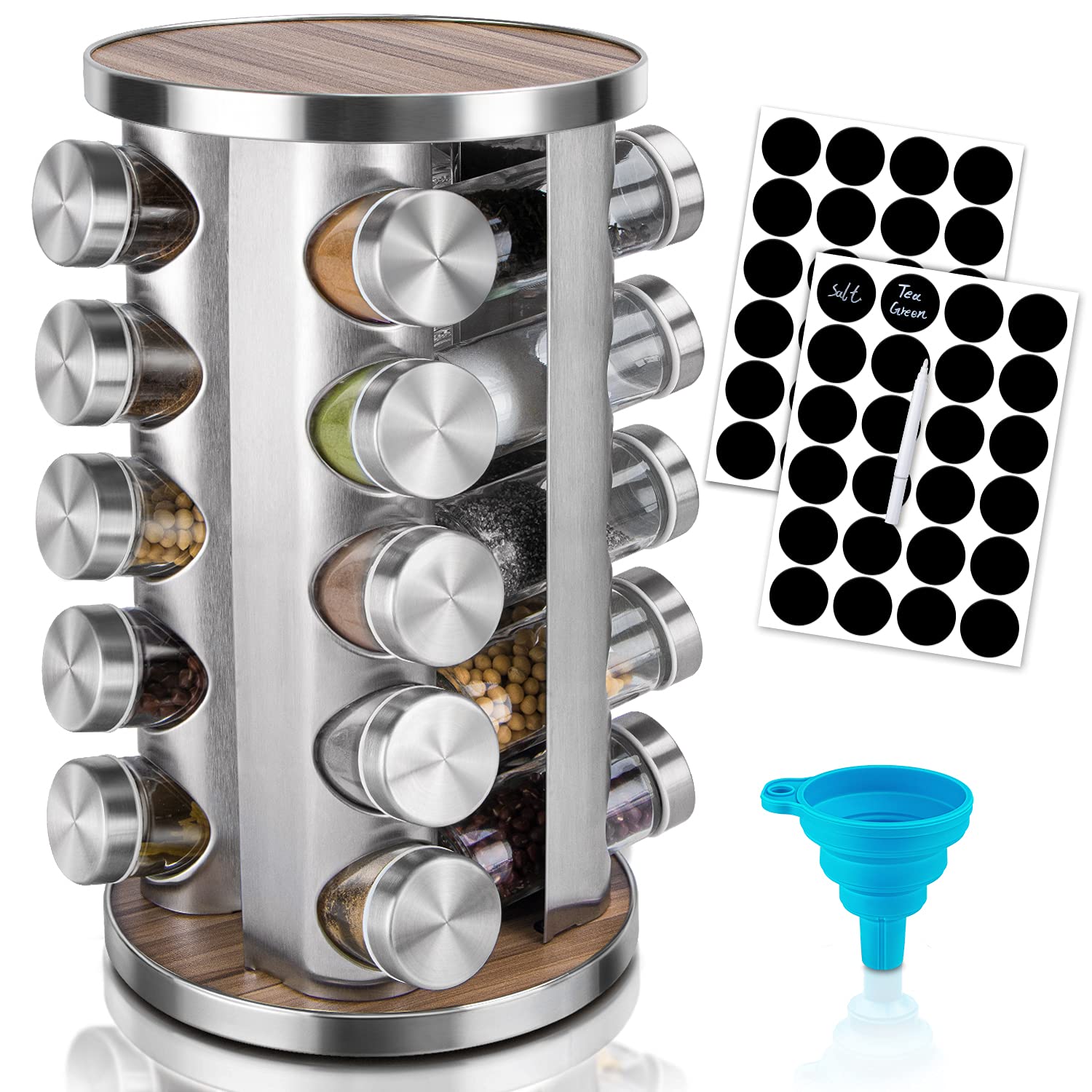 Top 10 Spice Rack Organizer Ideas cover photo collage