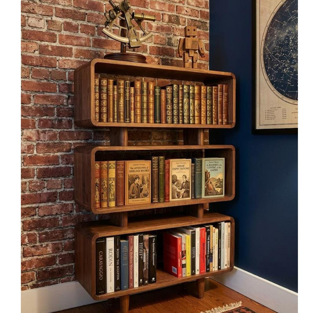 Bookshelf's Functional and Beautiful cover photo collage
