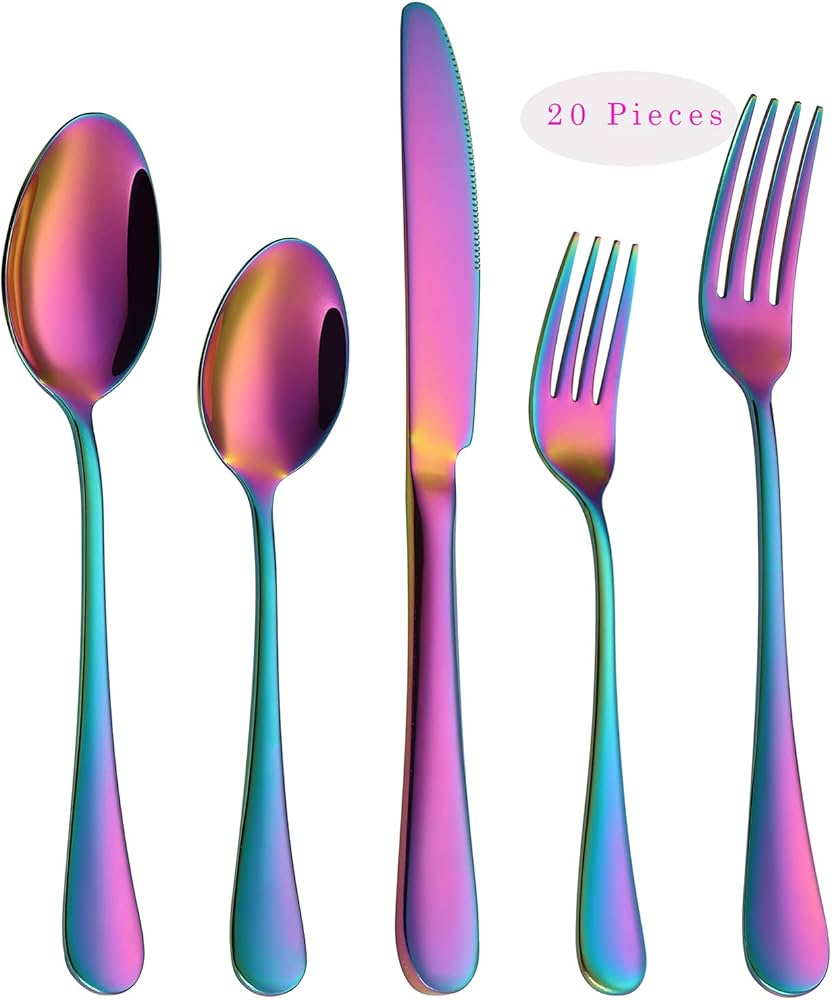 Top 10 Stainless Steel Flatware Sets cover photo collage