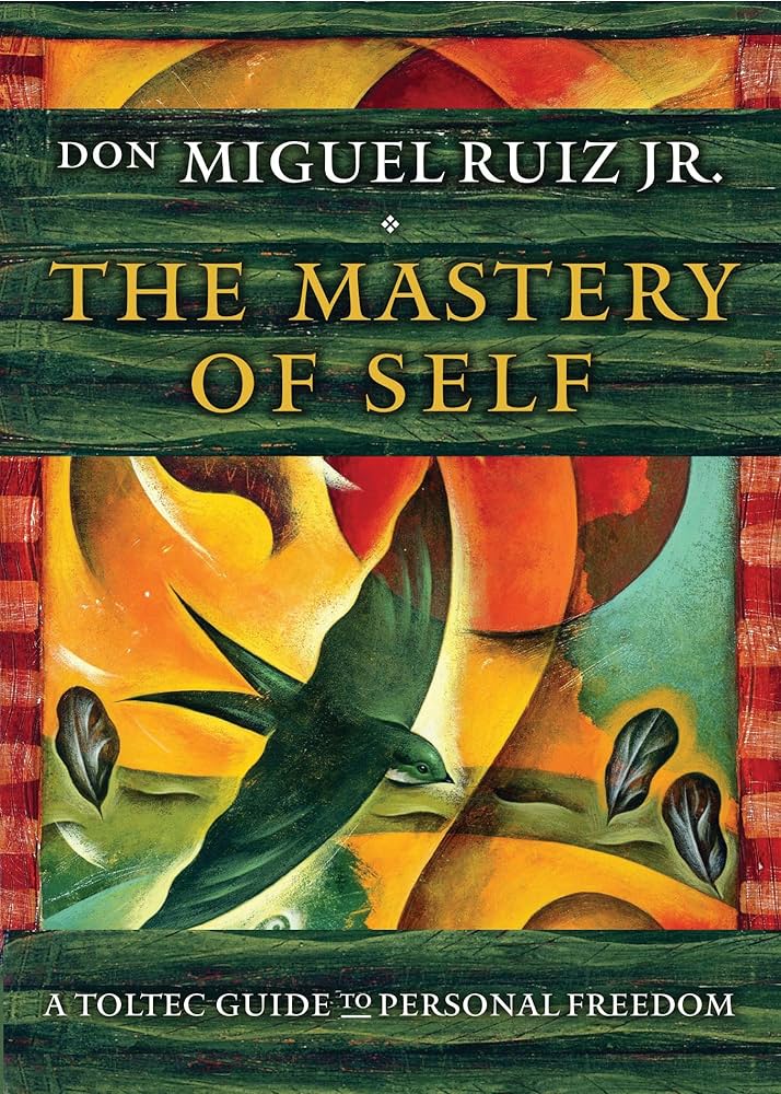 The Mastery of Self: A Toltec Guide to Personal Freedom companions cover photo collage