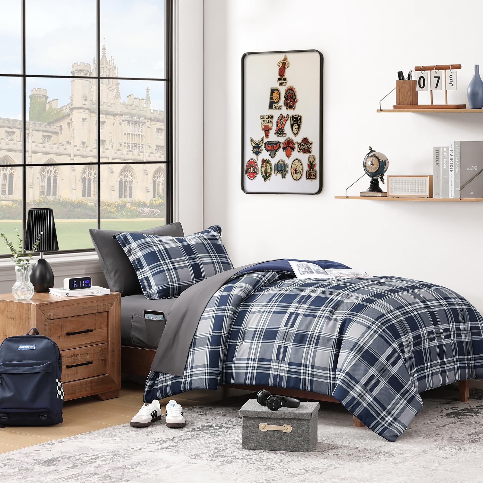 Cozy Reversible Comforters for Any Bed cover photo collage