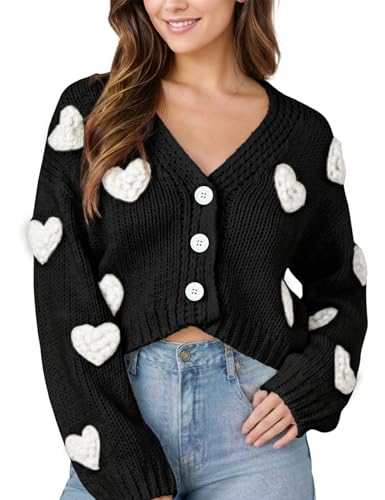 Y2K Cropped Cardigan Sweaters for Women cover photo collage