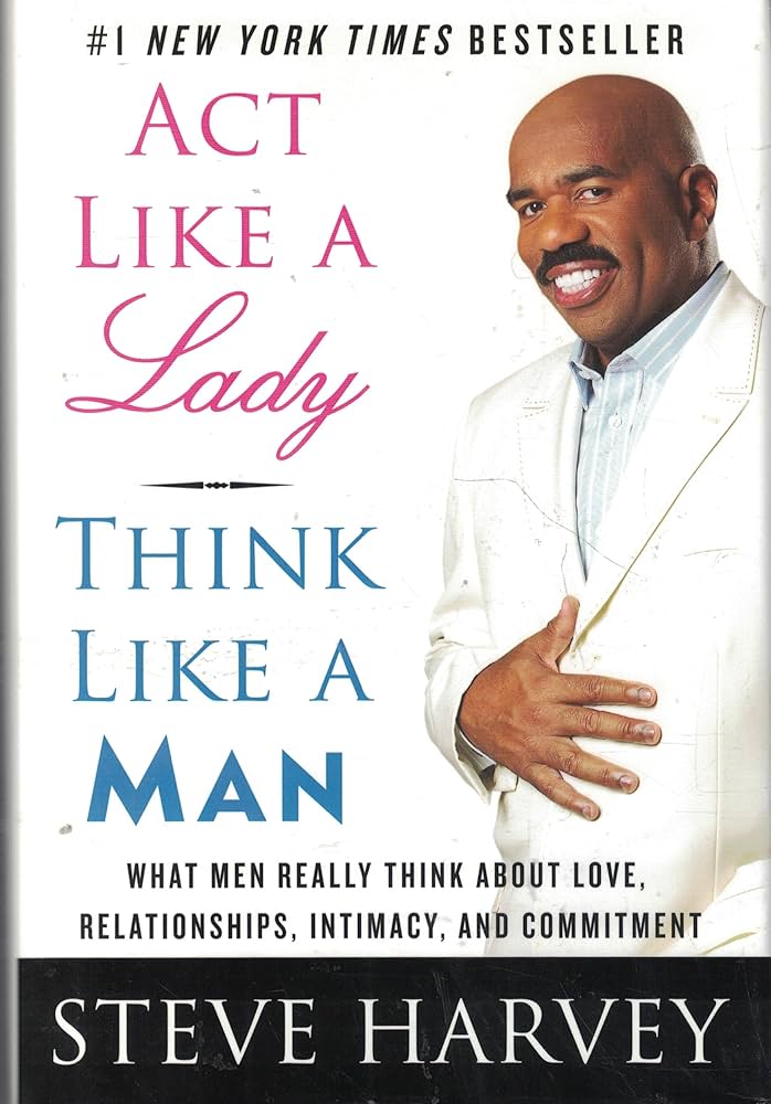 Act like a Lady, Think like a Man: What Men Really Think About Love, Relationships, Intimacy, and Commitment companion reading list for women cover photo collage