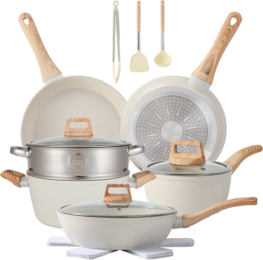 Champagne Taste, Ramen Budget Kitchen Must-Haves cover photo collage
