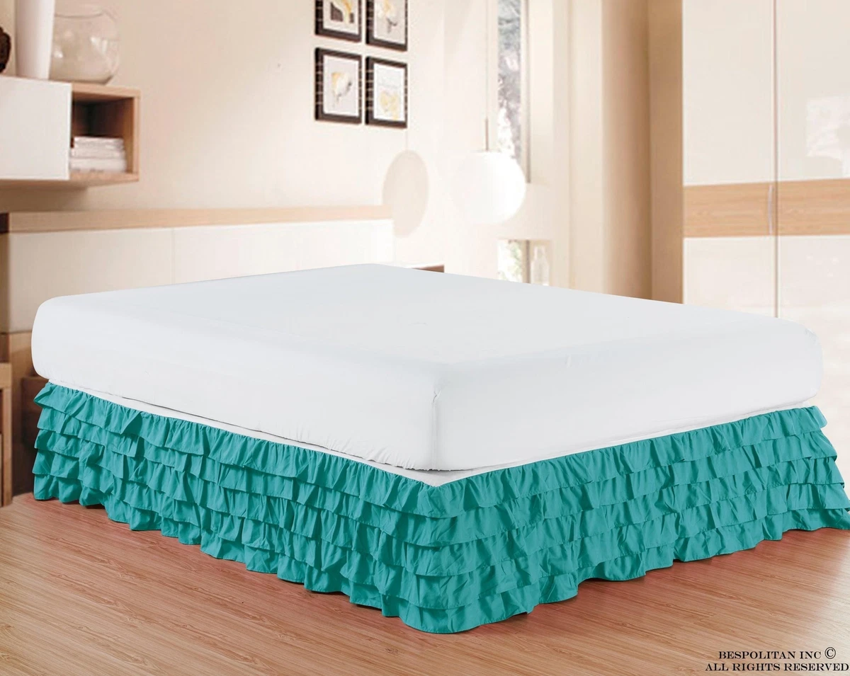Top 10 wrap around ruffled bed skirts cover photo collage