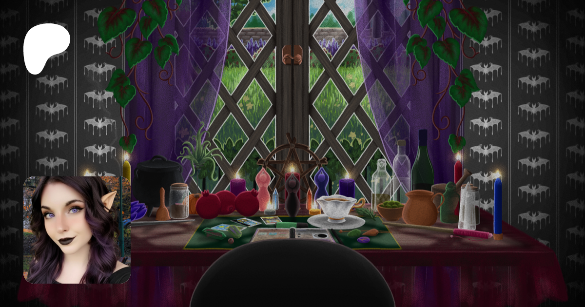 The Witch's Cabinet cover photo collage